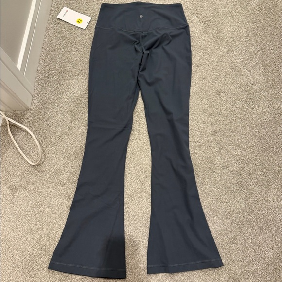 lululemon athletica Pants - Lululemon NWT Align Ribbed Mini Flare Pants Size 10 Regular Oil Blue